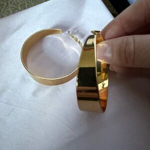 Vince Camuto Gold Hoop Earrings